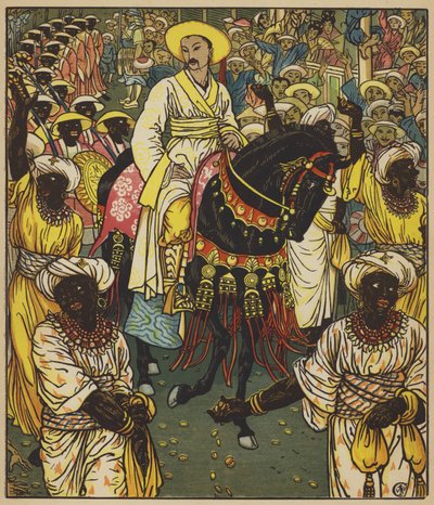 Alaaddin alayı by after Walter Crane