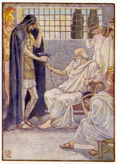 İçindekileri bir fıçı şarapmış gibi içti. by after Walter Crane