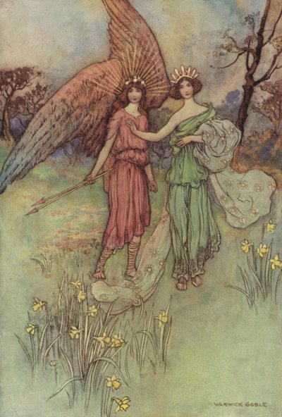 Geoffrey Chaucer, İyi Kadınların Efsanesi by after Warwick Goble