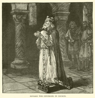Kilisede İtirafçı Edward by after William Henry Margetson