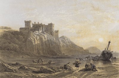 Culzean Kalesi (chromolitho) by after William Leighton Leitch