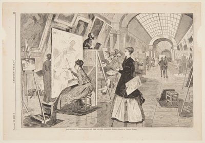 "Sanat - Louvre Galerisi, Paris