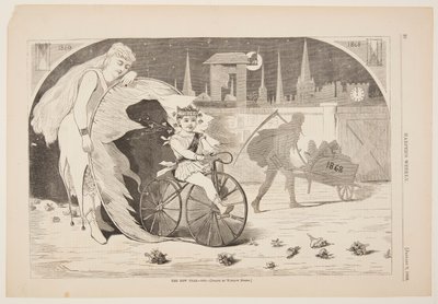 Yeni Yıl – 1869 by Winslow Homer