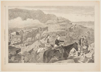 Washington Dağı Zirvesi by Winslow Homer