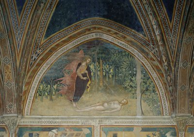 İnsanın Yaratılışı by also Manfredi de Battilori Bartolo di Fredi
