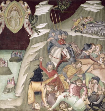Eyüp'ün Hizmetkar ve Çobanlarının Katliamı by also Manfredi de Battilori Bartolo di Fredi