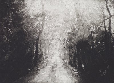 Hallelujah, 2016, etching and aquatint on paper by angus hampel