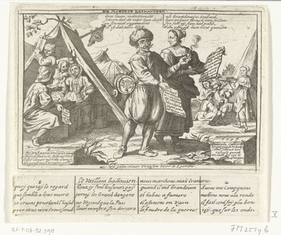 Cesur Batavianlar, 1673 Cesur Bathaviers / Le Vaillans battaviers (nesnedeki başlık) 1673