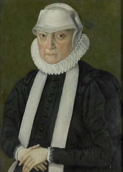 Bir Kadının Portresi, muhtemelen Anna Jagellonia, Polonya Kraliçesi by anonymous (possibly)