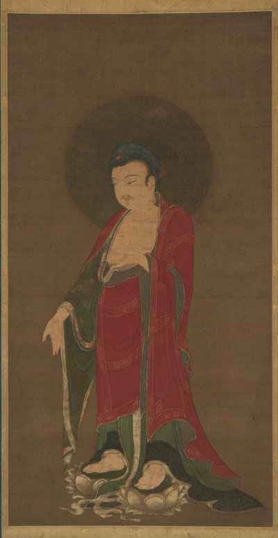 Buddha Amitabha Saf Topraklarından İniyor by anonymous 