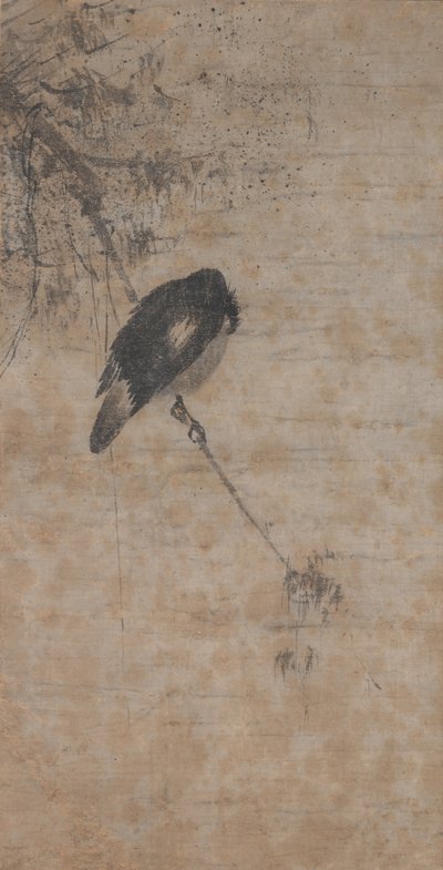 Söğüt ve Saksağan by attributed to Fachang Muqi