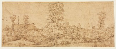 Köyün önündeki ağaçlar by attributed to Jan Lievens