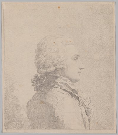 Bir Adamın Profil Portresi by attributed to Louis Rolland Trinquesse