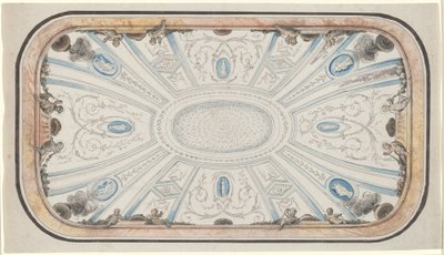 Tavan için Tasarım by attributed to Mauro Antonio Tesi