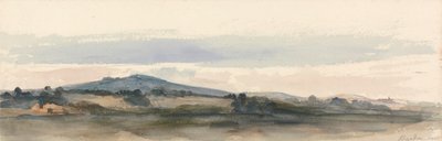 Bardon Tepesi, Charnwood Ormanı, Leicestershire by attributed to Peter DeWint