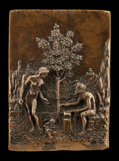 Venüs, Aşk Tanrısı ve Vulkan by called Riccio Andrea Briosco