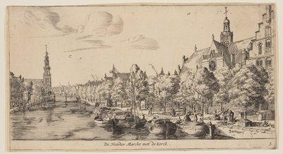 Noorder Marckt ile Kerck, Amsterdam Manzaraları