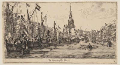 De Roowaensche Kaey, Amsterdam Manzaraları