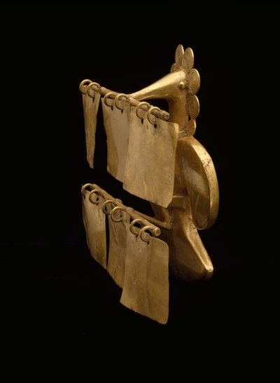 Sallantılı Curassow Kolye by civilization Quimbaya