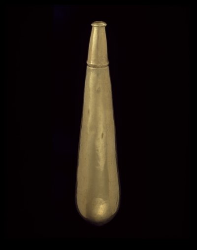 Gözyaşı Şekilli Coca Flask, MS 200-1600 (altın) by civilization Quimbaya