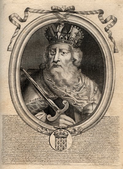 Charlemagne (Charles I dit le Grand, Carolus Magnus, 742-814), Franks Kralı - Charlemagne (Carolus Magnus, Charles the Great) (747-814) Franks Kralı ve Batı