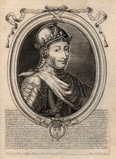 Charles VIII (1470-1498) portresi Valois Hanedanı