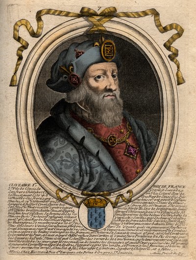 Clotaire (Clothaire) I (497-561), Neustria Kralı ve Frankların Kralı - Clothar I, Frankların Kralı - 