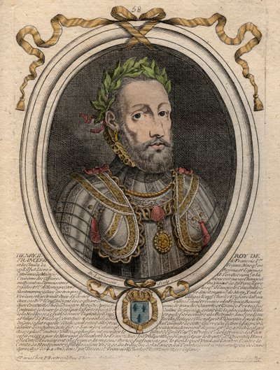 Henry II (1519-1559) portresi Fransa Kralı - Henry II (1519-59), Fransa Kralı - 