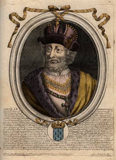 Dindar Louis I veya “” Debonnaire” (778-840), Fransa Kralı - Louis I 