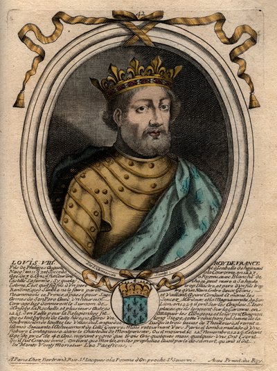 Louis VIII (1187-1226), Fransa Kralı - Louis VIII (1187-1226) Fransa Kralı - "" Les Augustes