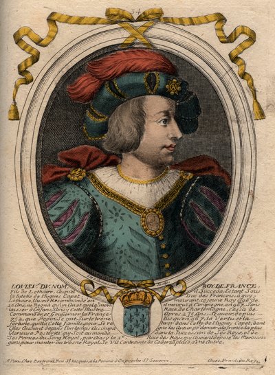 Louis V the Faineant (967-987), Fransa Kralı - Louis V the Indolent (967-987) 