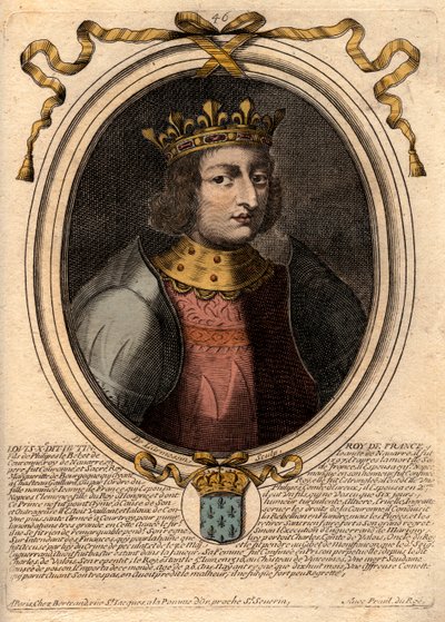 Louis X Hutin (1289-1316), Fransa Kralı - Louis X (1289-1316) İnatçı, Fransa Kralı ve Navarre - 
