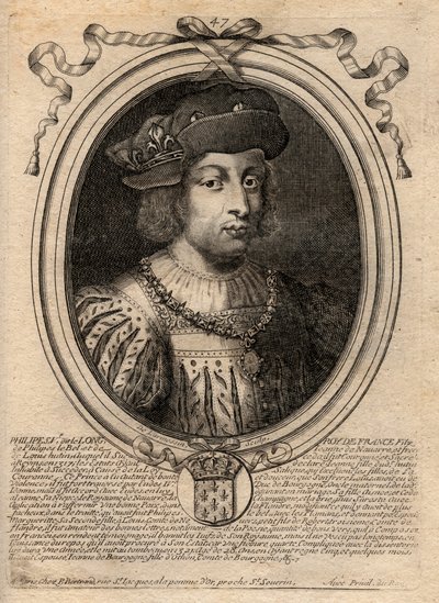 Uzun Philip V (1294 - 1322), Fransa Kralı - Philip V (1294-1322) 