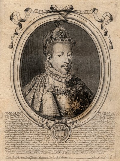 Fransa Kralı Henry III (1551-1589) - Fransa Kralı III. by de Larmessin