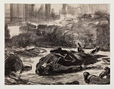 İç savaş by Édouard Manet