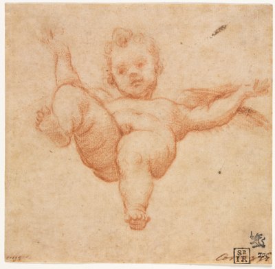 uçan aşk tanrısı by follower of Annibale Carracci