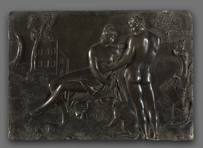 Venüs ve Adonis by follower of Georg Raphael Donner