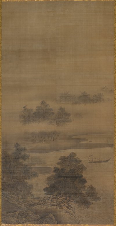 Manzara by follower of Sesshū Tōyō