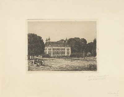 Waterland Malikanesi by jonkheer Barthold Willem Floris van Riemsdijk