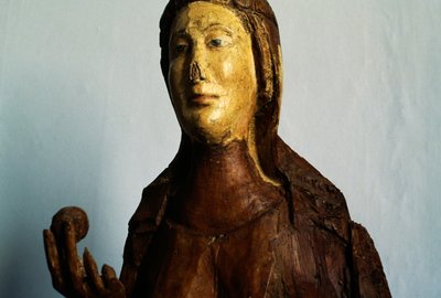 Kadın figürü, ahşap heykel by Unbekannt Unbekannt
