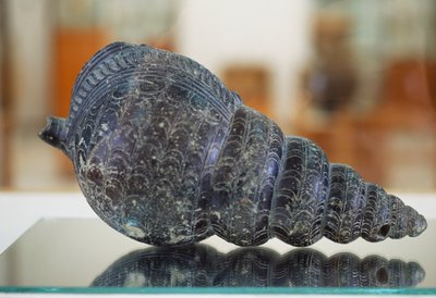 Malia, Girit, Yunanistan, Minos uygarlığının sarayından triton-kabuk rhyton (ritüel gemi) by Unbekannt Unbekannt