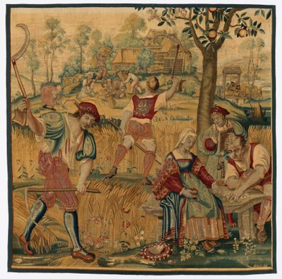 Yaz: Hasat Sahnesi by possibly by Gobelins Manufactory