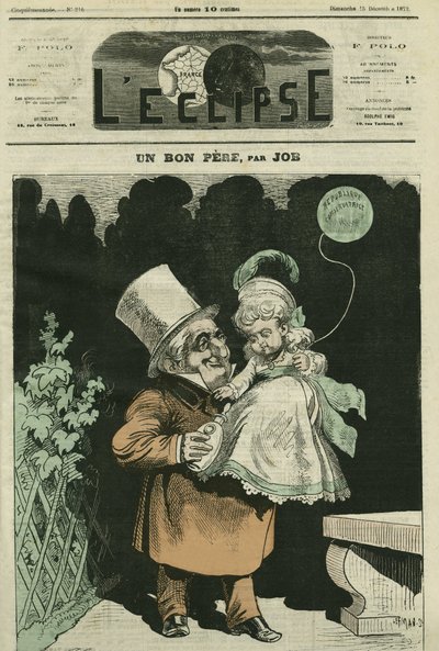 İyi bir baba, Adolphe Thiers (1797-1877), Fransız tarihçi ve devlet adamı. 15 Aralık