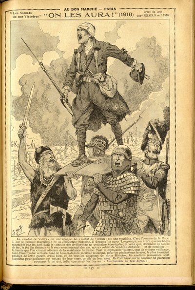 Gündem Buvard du Bon Marche 1917 - İş İllüstrasyonu (Jacques Marie (Jacques-Marie) Gaston Onfray ve Breville) (1858-1931): Onları alacağız! 1916 - 14-18 Savaşı, Tıp, Tıp, Sağlık, Üniformalar, Büyük Savaşlar, Zırh - Askerler, Galyalılar - Tarihi M by pseudonym for Onfray de Breville Jacques Job
