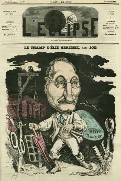 Elie Berthet, Fransız edebiyatçı. 24 Ekim