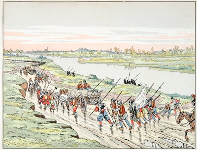 “Le bon roy Henri” kitabından alınan çizim, Jacques Marie Gaston Onfray de Breville dit JOB (1858-1931): Henri IV, Paris hakkında - Özel koleksiyon by pseudonym for Onfray de Breville Jacques Job