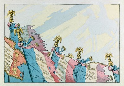 Jacques Marie Gaston Onfray de Breville JOB (1858 - 1931); “Les epees de France” kitabından bir örnek: Napolyon