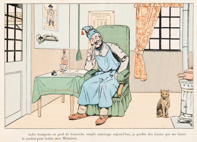 Jacques Marie Gaston Onfroy de Breville dit JOB (1858-1931) - Yarım Denge Yazma Anıları, Özel Koleksiyon by pseudonym for Onfray de Breville Jacques Job