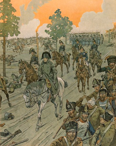 Jacques Marie Gaston Onfroy de Breville dit JOB (1858-1931) - Belçika Tarihi: Savaşın Akşamında Waterloo (18 Haziran) by pseudonym for Onfray de Breville Jacques Job