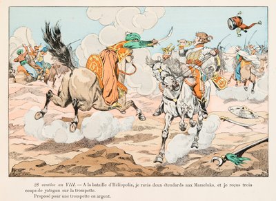 Jacques Marie Gaston Onfroy de Breville dit JOB (1858-1931) - Napoleon Bonaparte yönetimindeki Mısır Seferi (1798-1801) sırasında Hussard, Özel Koleksiyon by pseudonym for Onfray de Breville Jacques Job